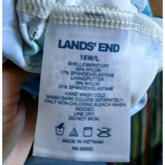 New Lands' End Tankini Swimsuit Top - Picture 8 of 9